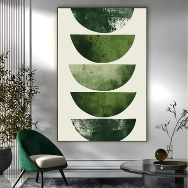Quadro Stampa su Tela Simmetrie e Sfumature - CupidoDesign
