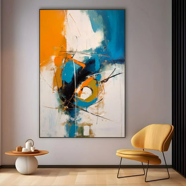 Quadro Stampa su Tela Sinergia astratta - CupidoDesign