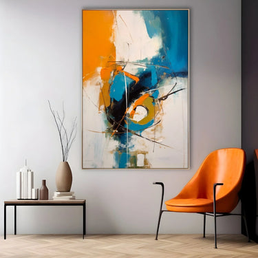 Quadro Stampa su Tela Sinergia astratta - CupidoDesign