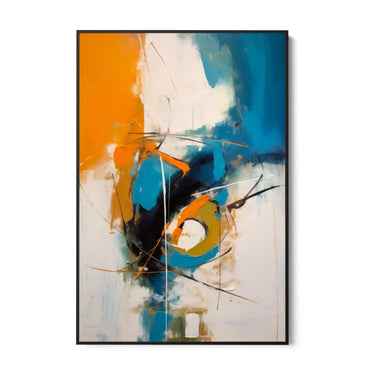 Quadro Stampa su Tela Sinergia astratta - CupidoDesign