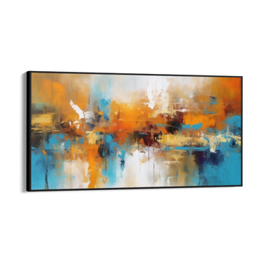 Quadro Stampa su Tela Sinfonia Cromatica - CupidoDesign