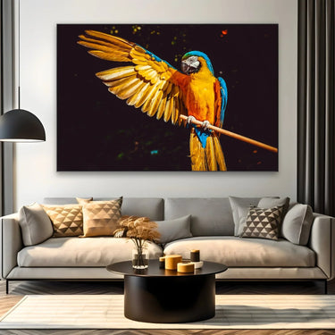 Quadro Stampa su Tela Sinfonia d'Ala - CupidoDesign