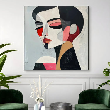 Quadro Stampa su Tela Sinfonia del Silenzio - CupidoDesign