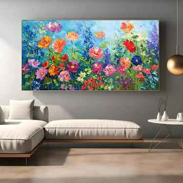 Quadro Stampa su Tela Sinfonia di Colori - CupidoDesign