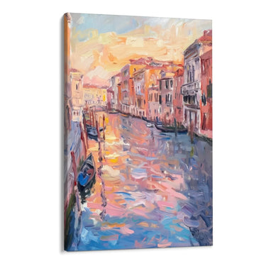 Quadro Stampa su Tela Sinfonia Lagunare - CupidoDesign