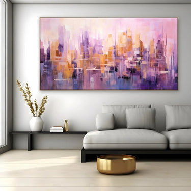 Quadro Stampa su Tela Sinfonia Rosa - CupidoDesign