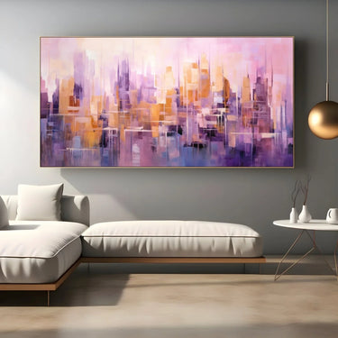 Quadro Stampa su Tela Sinfonia Rosa - CupidoDesign