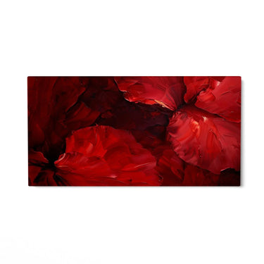 Quadro Stampa su Tela Sinfonia Rossa - CupidoDesign