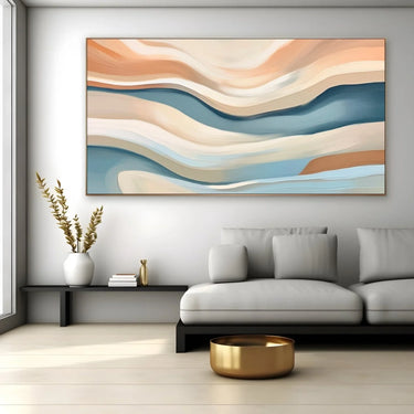 Quadro Stampa su Tela Sinfonia Terrosa - CupidoDesign