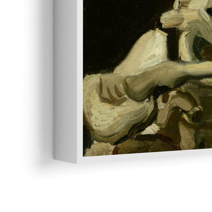 Totenkopf mit Zigarette, Vincent Van Gogh