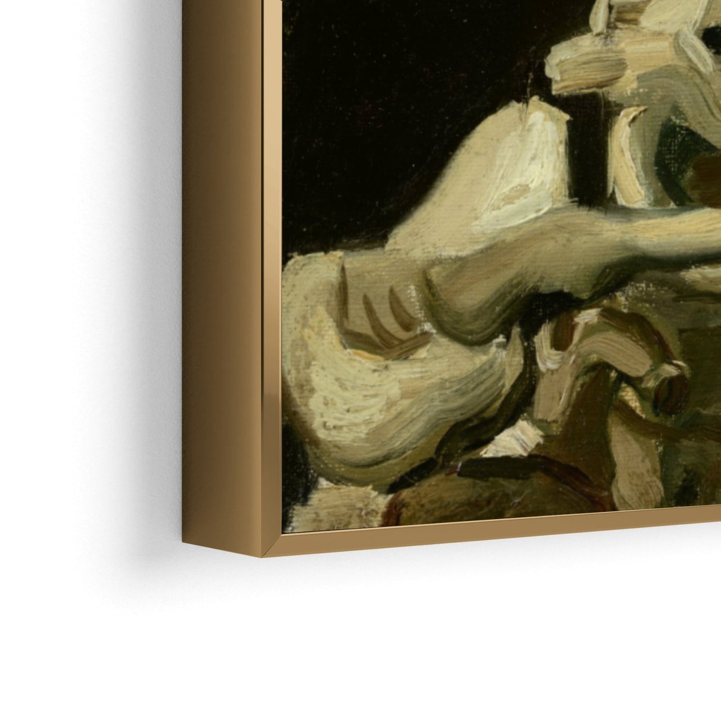Kaukolė su cigarete, Vincentas Van Gogas