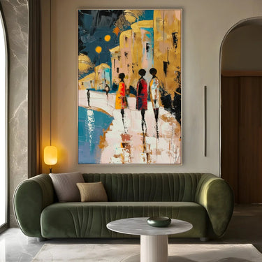 Quadro Stampa su Tela Soffio di Serenità - CupidoDesign