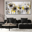 Quadro Stampa su Tela Soffioni Gialli - CupidoDesign
