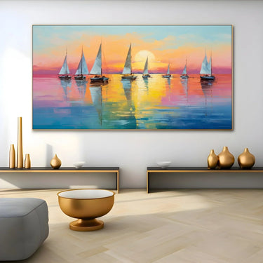 Quadro Stampa su Tela Sognando il Mare - CupidoDesign