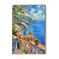 Quadro Stampa su Tela Sogni di Positano - CupidoDesign