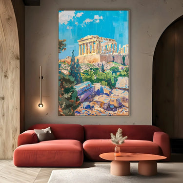 Quadro Stampa su Tela Sogno di Atene - CupidoDesign