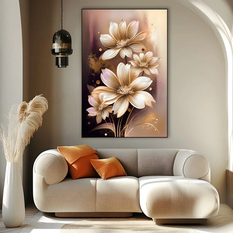 Quadro Stampa su Tela Sogno di Fiori - CupidoDesign