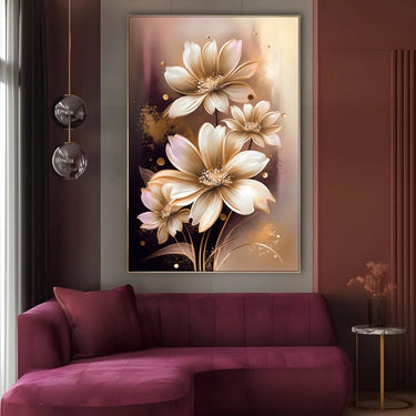 Quadro Stampa su Tela Sogno di Fiori - CupidoDesign