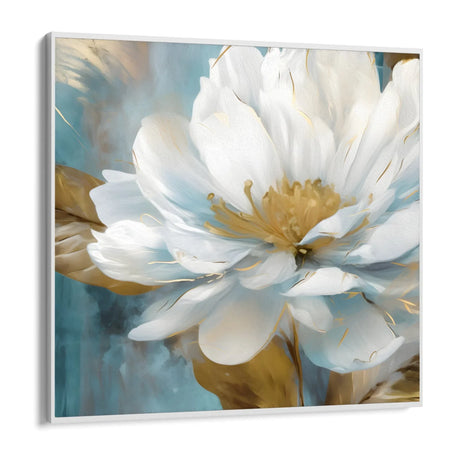 Quadro Stampa su Tela Sogno di Petali Bianchi - CupidoDesign