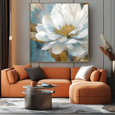 Quadro Stampa su Tela Sogno di Petali Bianchi - CupidoDesign