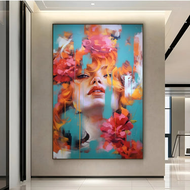 Quadro Stampa su Tela Sogno floreale - CupidoDesign