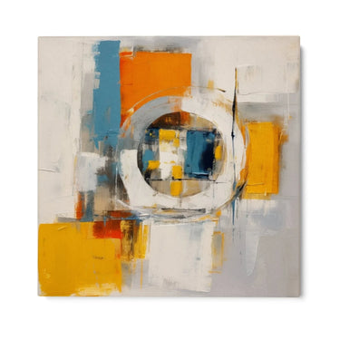 Quadro Stampa su Tela Sogno Giallo Effimero - CupidoDesign