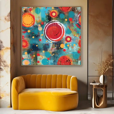 Quadro Stampa su Tela Sospensione colorata - CupidoDesign
