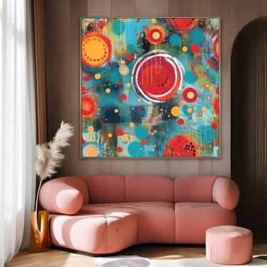 Quadro Stampa su Tela Sospensione colorata - CupidoDesign