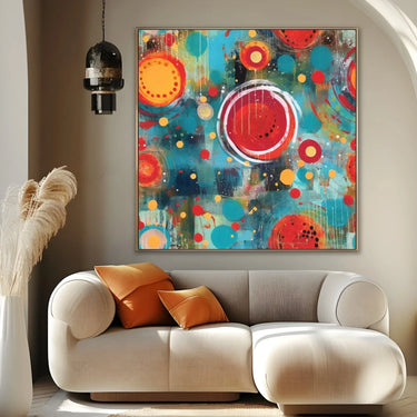 Quadro Stampa su Tela Sospensione colorata - CupidoDesign