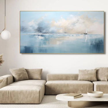 Quadro Stampa su Tela Sospensioni dell'Irreale 100x200 Con Cornice Nera - CupidoDesign