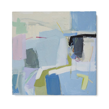 Quadro Stampa su Tela Sospeso nel Blu - CupidoDesign