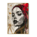 Quadro Stampa su Tela Sospiri di Rosso - CupidoDesign