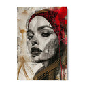 Quadro Stampa su Tela Sospiri di Rosso - CupidoDesign