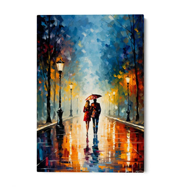 Quadro Stampa su Tela Sotto il Cielo degli Innamorati - CupidoDesign