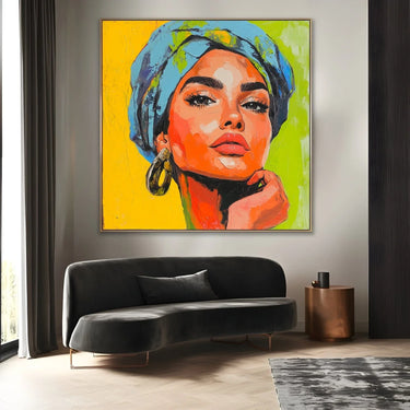 Quadro Stampa su Tela Specchio sulle emozioni - CupidoDesign