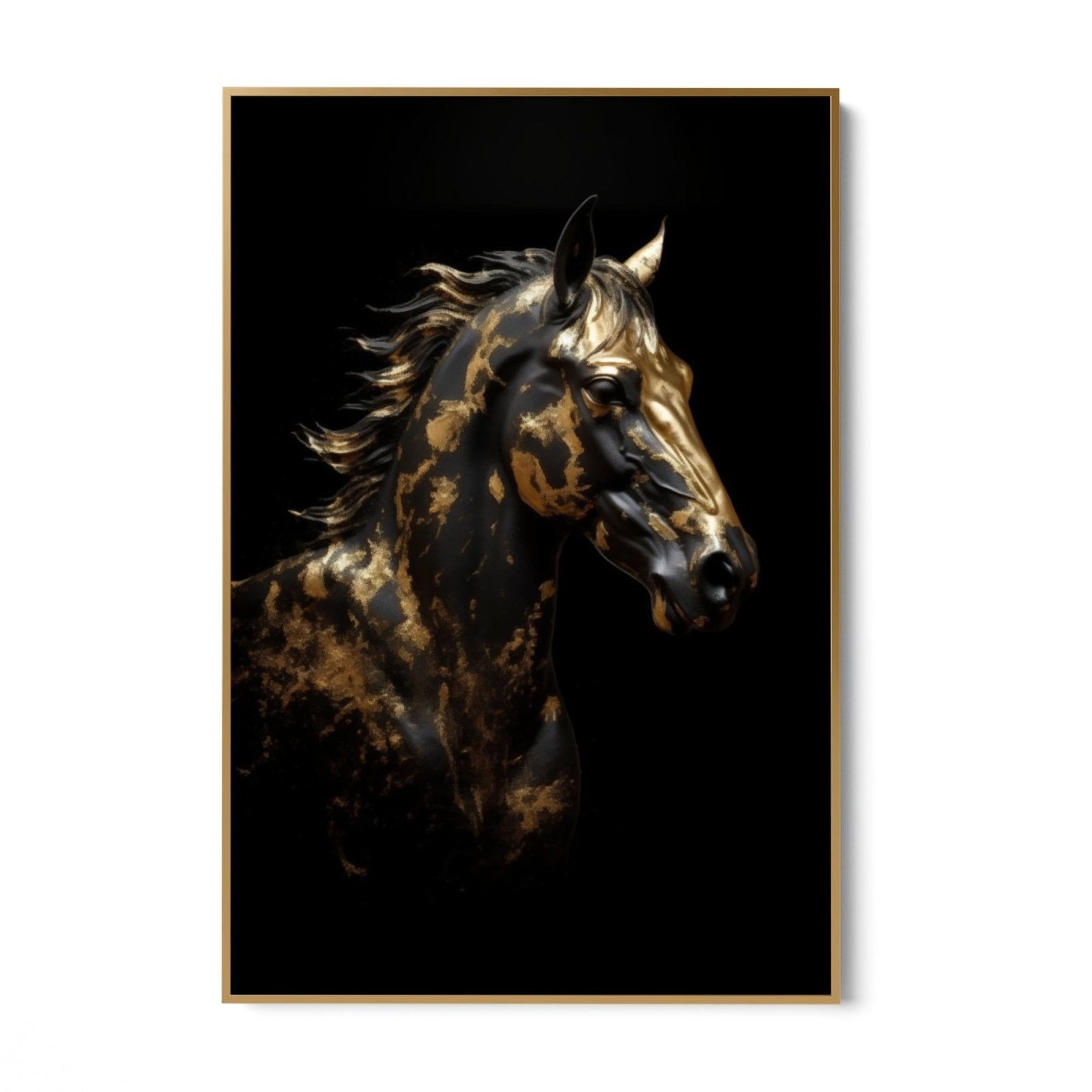 Custom horse art store painting