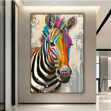Quadro Stampa su Tela Spettacolo a Strisce - CupidoDesign