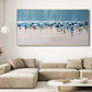 Quadro Stampa su Tela Spiaggia azzurra - CupidoDesign