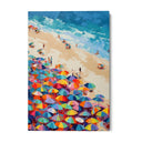 Quadro Stampa su Tela Spiaggia Colorata - CupidoDesign