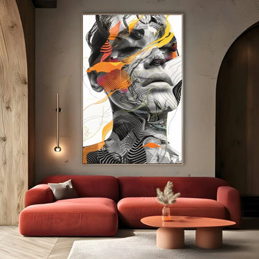 Quadro Stampa su Tela Spirali di Essenza - CupidoDesign