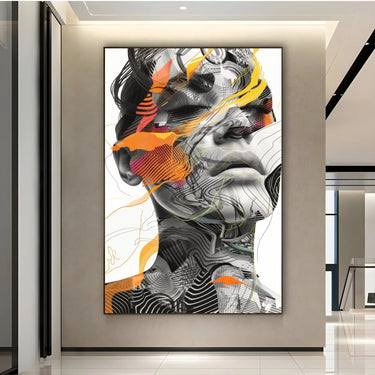 Quadro Stampa su Tela Spirali di Essenza - CupidoDesign