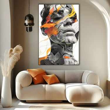 Quadro Stampa su Tela Spirali di Essenza - CupidoDesign
