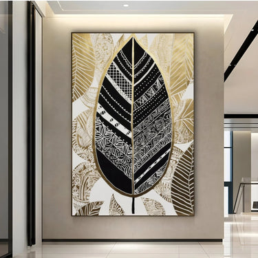Quadro Stampa su Tela Spirito della Foglia - CupidoDesign