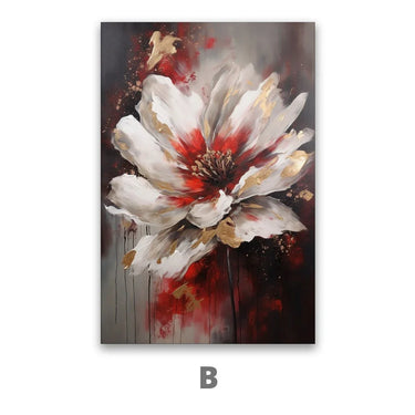 Quadro Stampa su Tela Splendore floreale - CupidoDesign