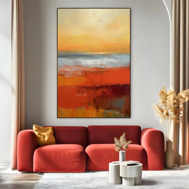 Quadro Stampa su Tela Splendore Limpido - CupidoDesign