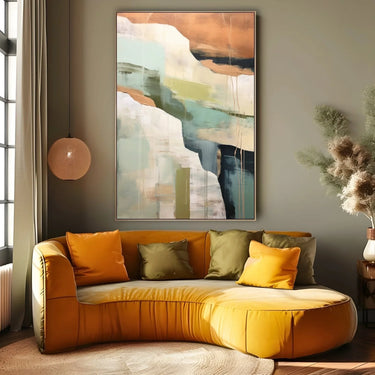Quadro Stampa su Tela Splendore Semplice - CupidoDesign