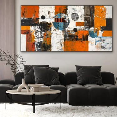 Quadro Stampa su Tela Spunto di giallo - CupidoDesign