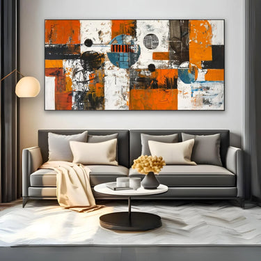Quadro Stampa su Tela Spunto di giallo - CupidoDesign