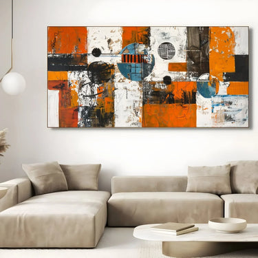 Quadro Stampa su Tela Spunto di giallo - CupidoDesign