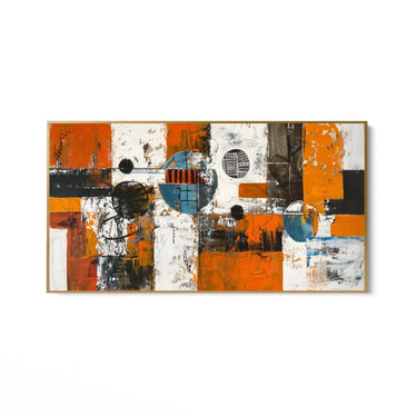 Quadro Stampa su Tela Spunto di giallo - CupidoDesign